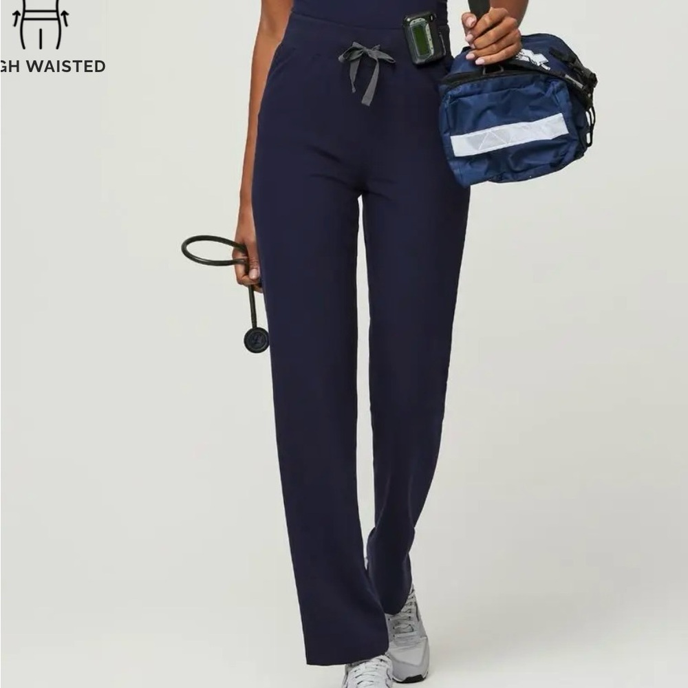 Figs Livingston Navy Scrub Pants